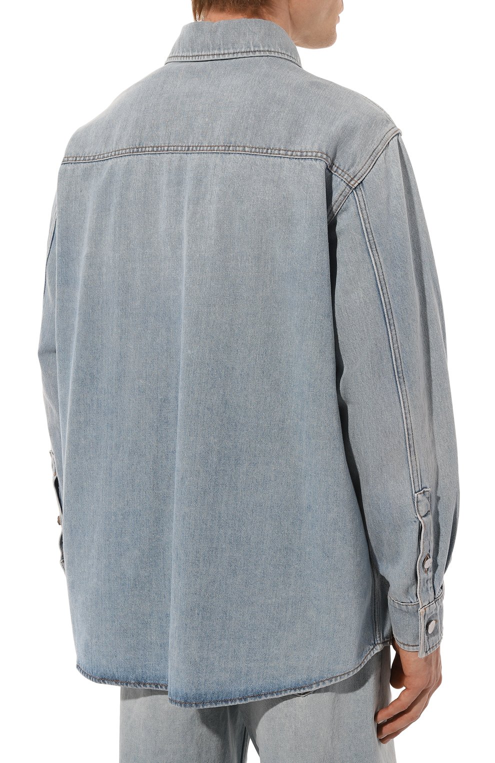 Джинсовая рубашка VALENTINO, арт. 3V3DB02H/9EY, фото 4