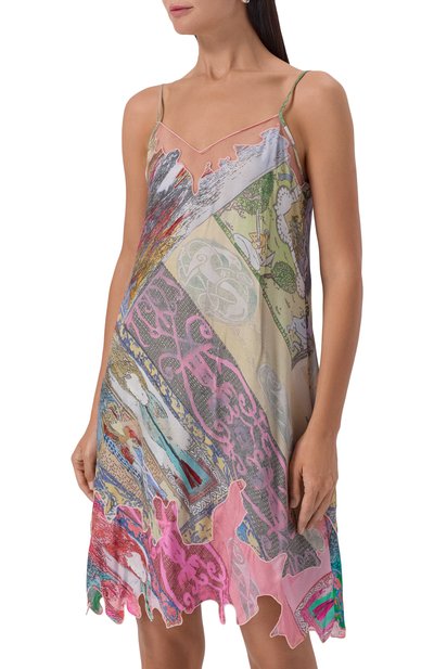 Платье из вискозы DIESEL, арт. A18370/0KIBJ, фото 3