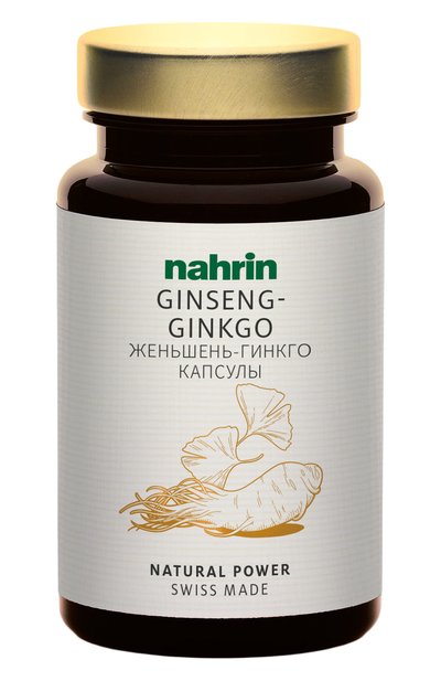 Женского капсулы «женьшень - гинкго билоба» (12g) NAHRIN, арт. 6053
