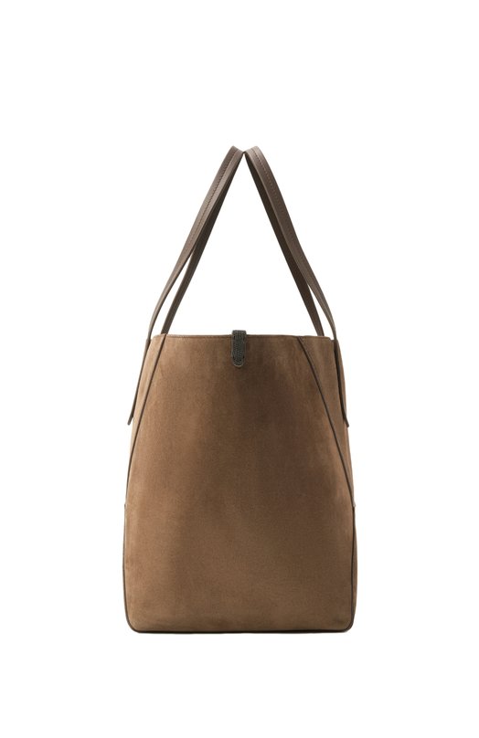 Сумка-тоут BC Duo Brunello Cucinelli MBDLD2571 Коричневый  MBDLD2571 Фото 4