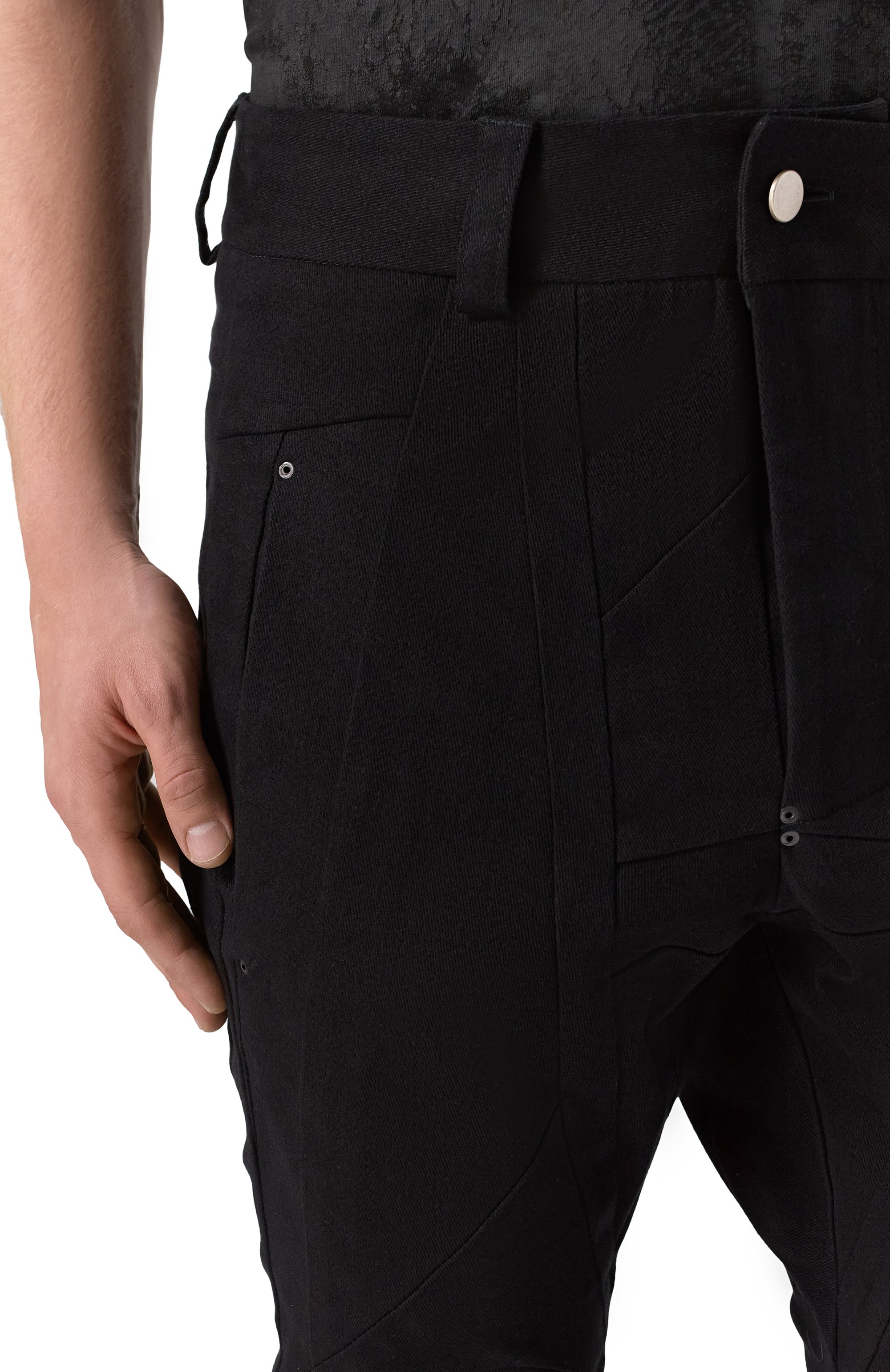 Хлопковые брюки 139DEC, арт. PN381-BK, фото 5