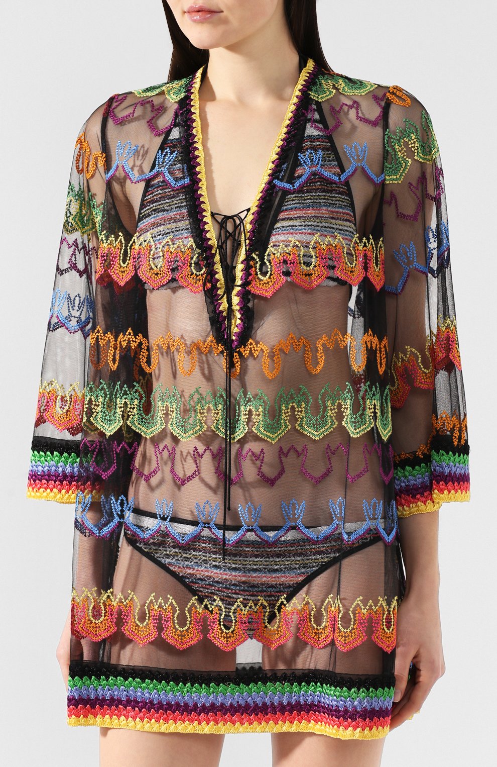 Туника свободного кроя MISSONI, арт. MMQ00010/BV0088, фото 3