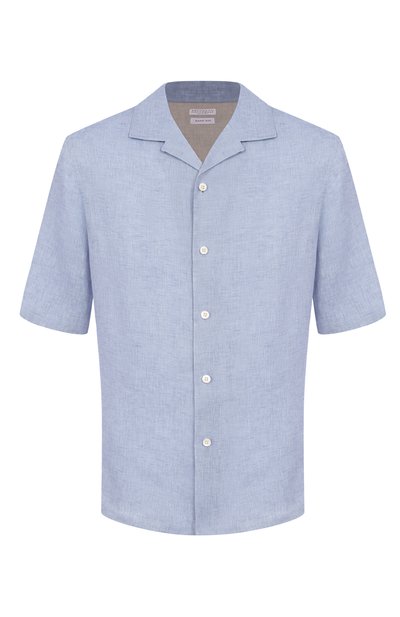 Мужская льняная рубашка BRUNELLO CUCINELLI, арт. MM6840615