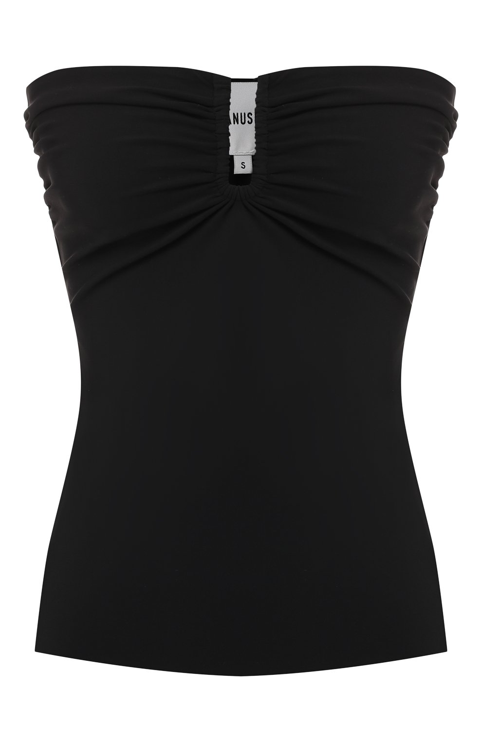 Топ NANUSHKA, арт. BIANCA_BLACK_SWIM JERSEY, фо то 1