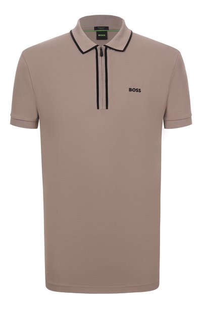 Мужское хлопковое поло BOSS GREEN, арт. 50537489