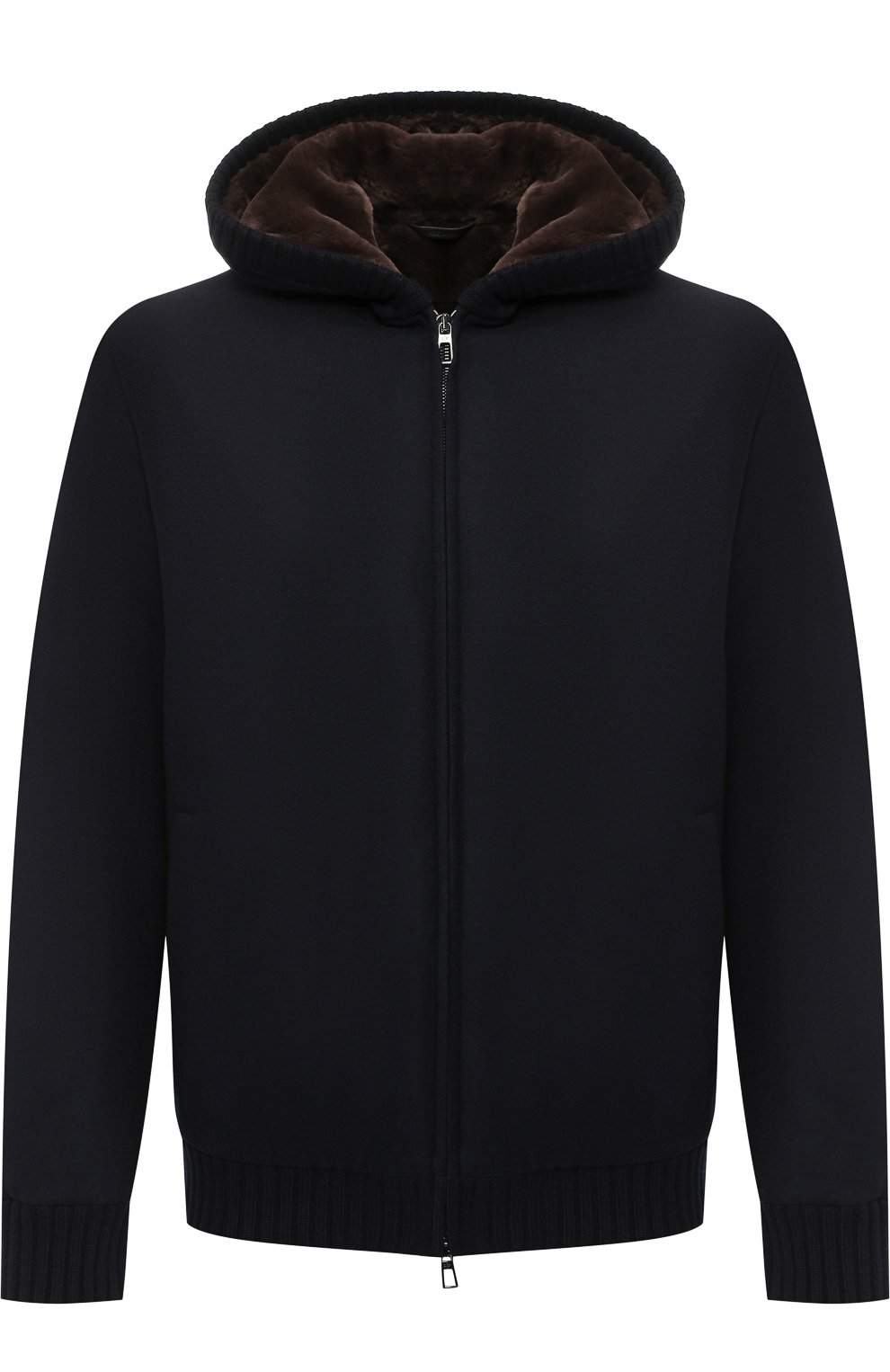 Кашемировый бомбер с меховой подкладкой LORO PIANA, арт. FAI3501, фото 1