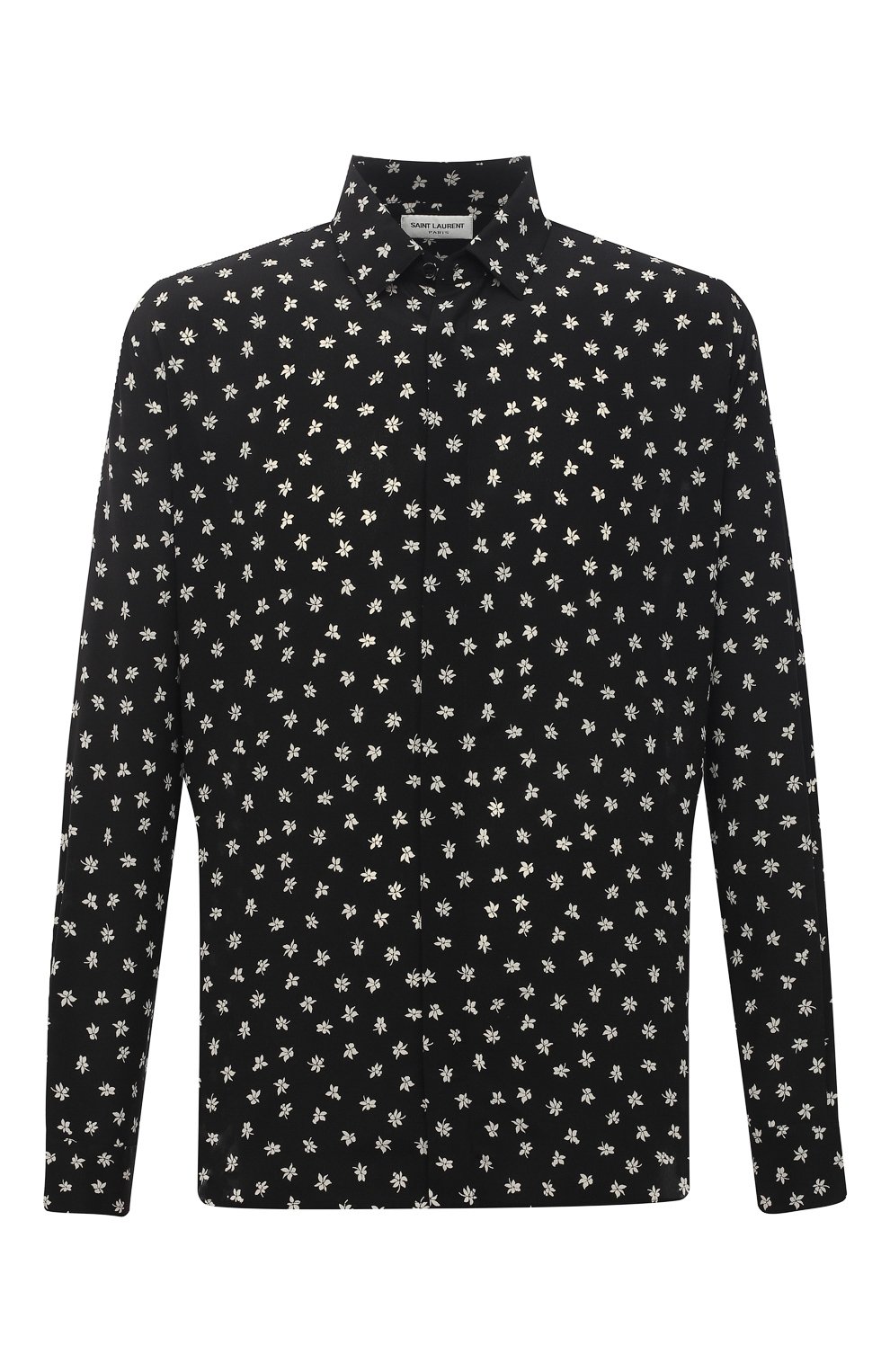 Шелковая рубашка SAINT LAURENT, арт. 646850/Y2C86, фото 1