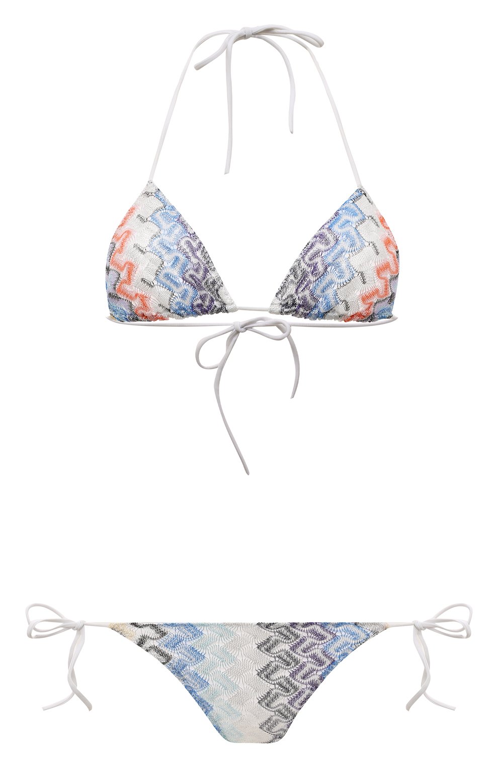 Раздельный купальник MISSONI голубого цвета по цене 47050 руб., арт. MC22SP00/BR00NB, фото 1 Раздельный купальник MISSONI, арт. MC22SP00/BR00NB, фото 1