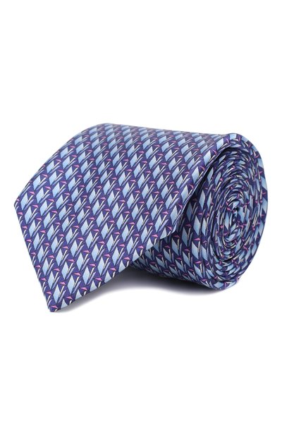Мужской шелковый галстук ZILLI, арт. 50224/TIES