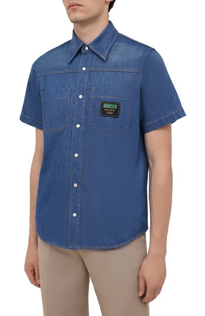 Джинсовая рубашка GUCCI, арт. 655704/XDBL2, фото 3