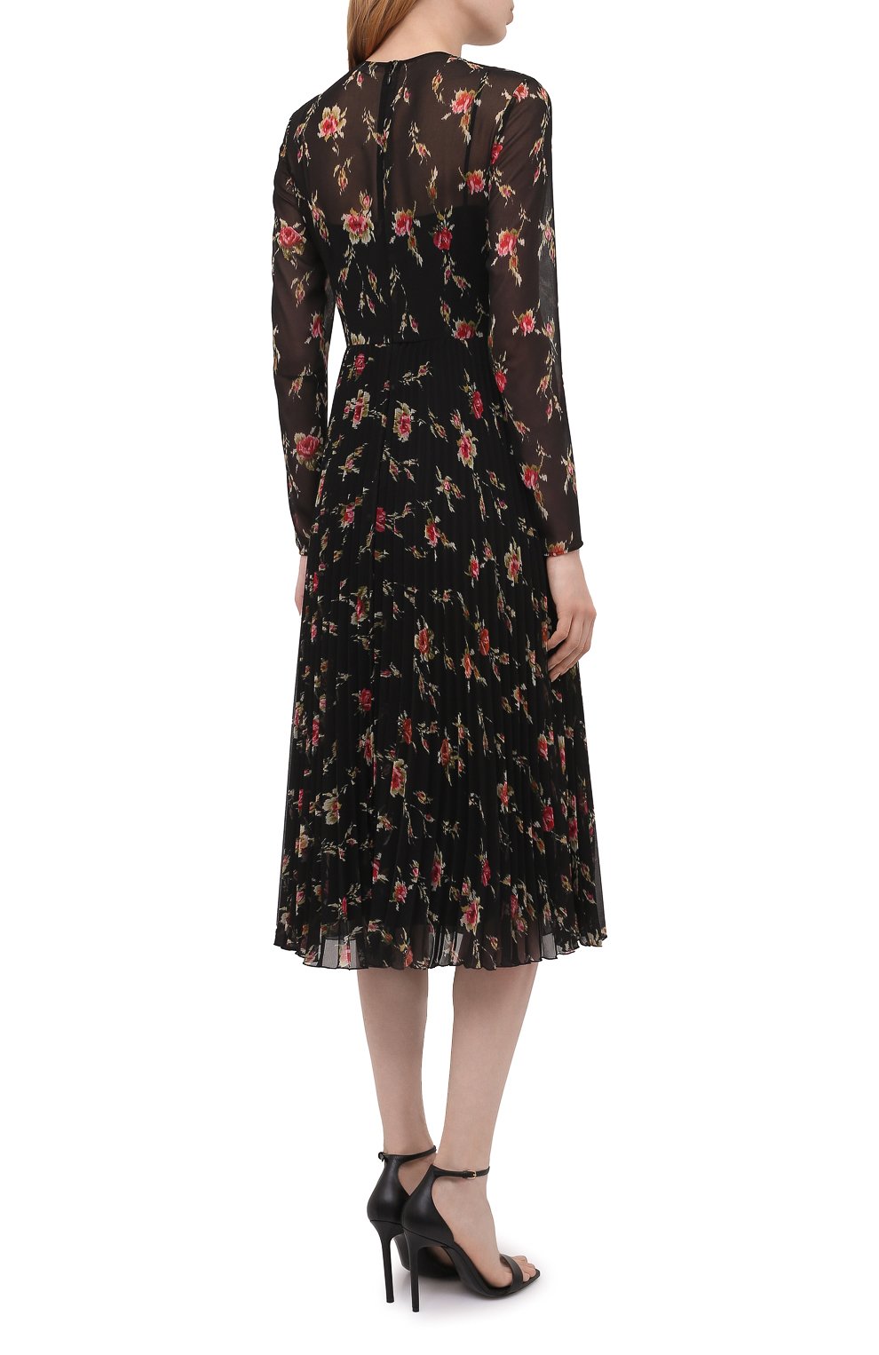 Платье REDVALENTINO черного цвета по цене 104000 руб., арт. WR3VAAR0/602, фото 4 Платье REDVALENTINO, арт. WR3VAAR0/602, фото 4