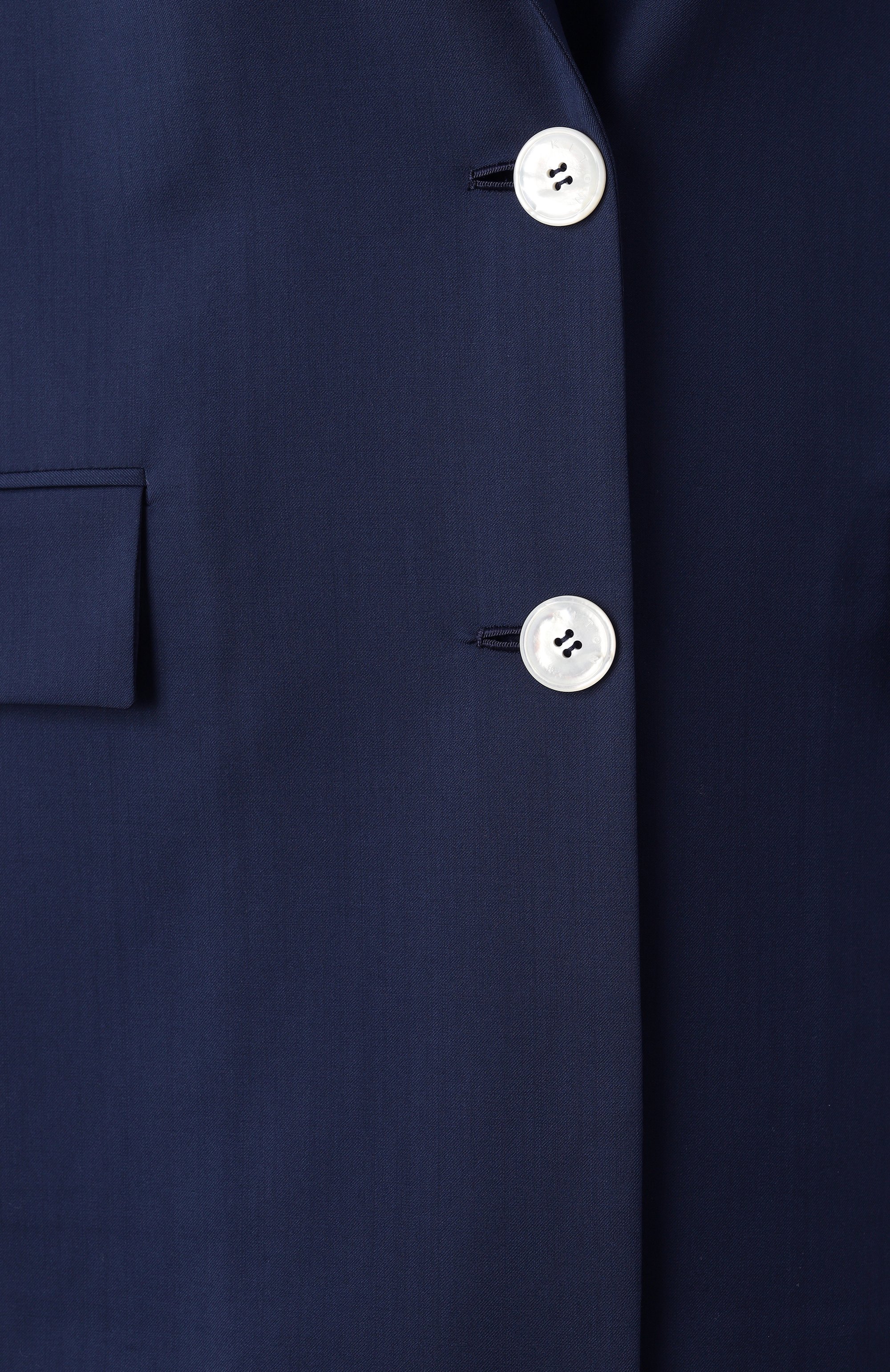 Шерстяной жакет KITON, арт. D53502K0102401, фото 6