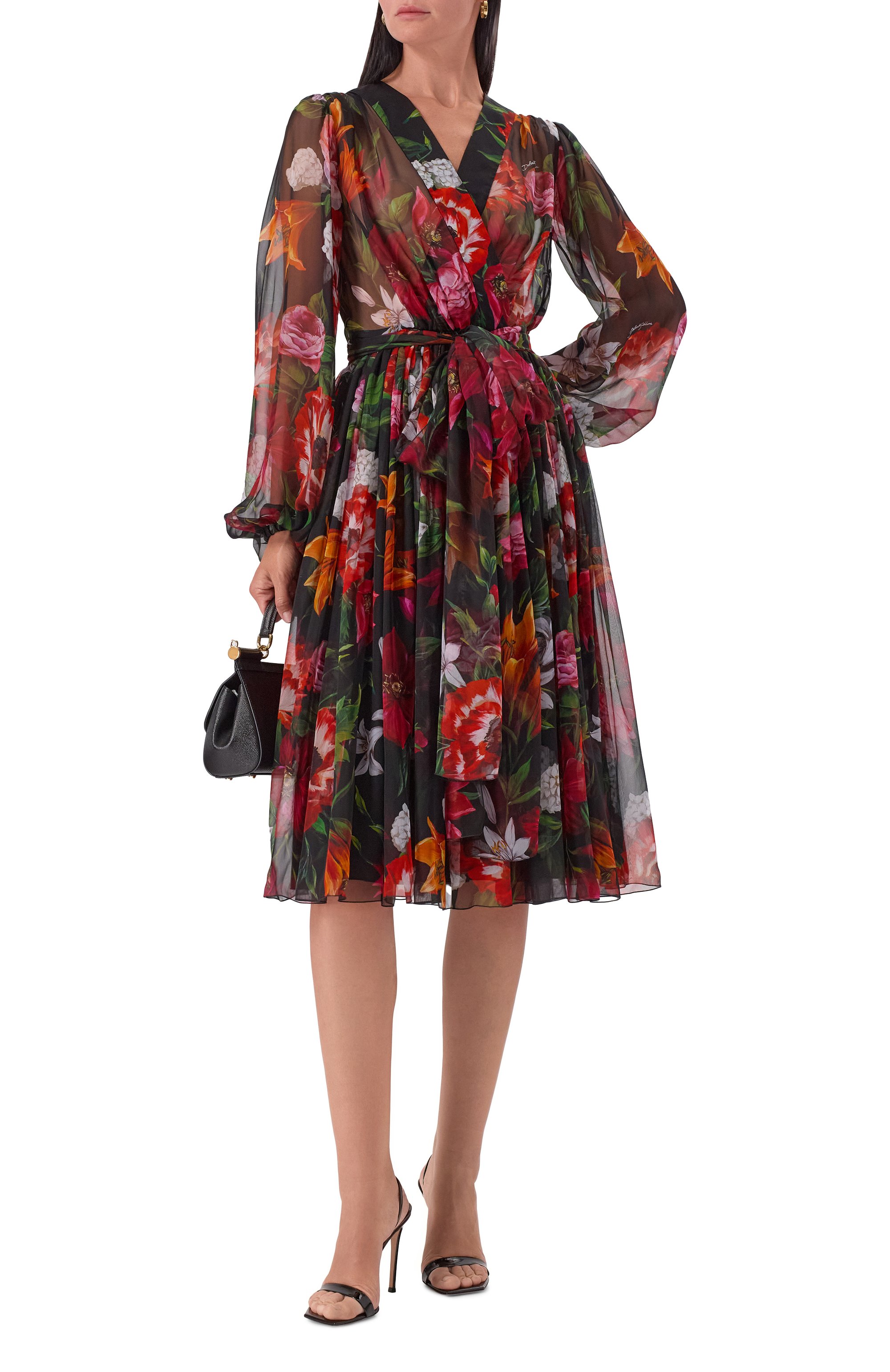 Шелковое платье DOLCE & GABBANA, арт. F6CNUT/IS1Y4, фото 2