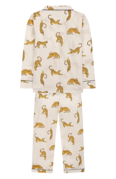 Хлопковая пижама LITTLE YOLKE, арт. AW19-12C-PL-I/9-12Y, фото 2