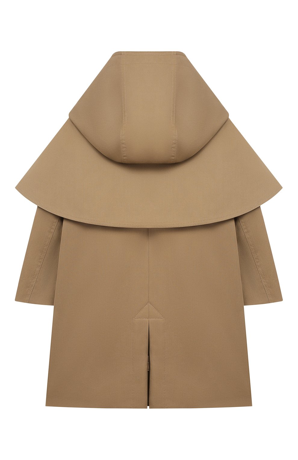 Хлопковый тренч с капюшоном BURBERRY, арт. 8011080, фото 2