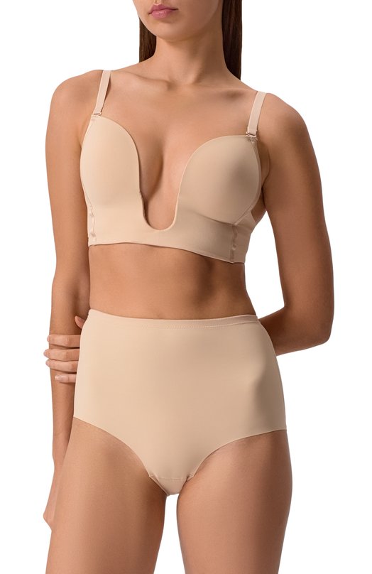 Трусы с завышенной талией Bye Bra 1695 Бежевый  1695 Фото 2