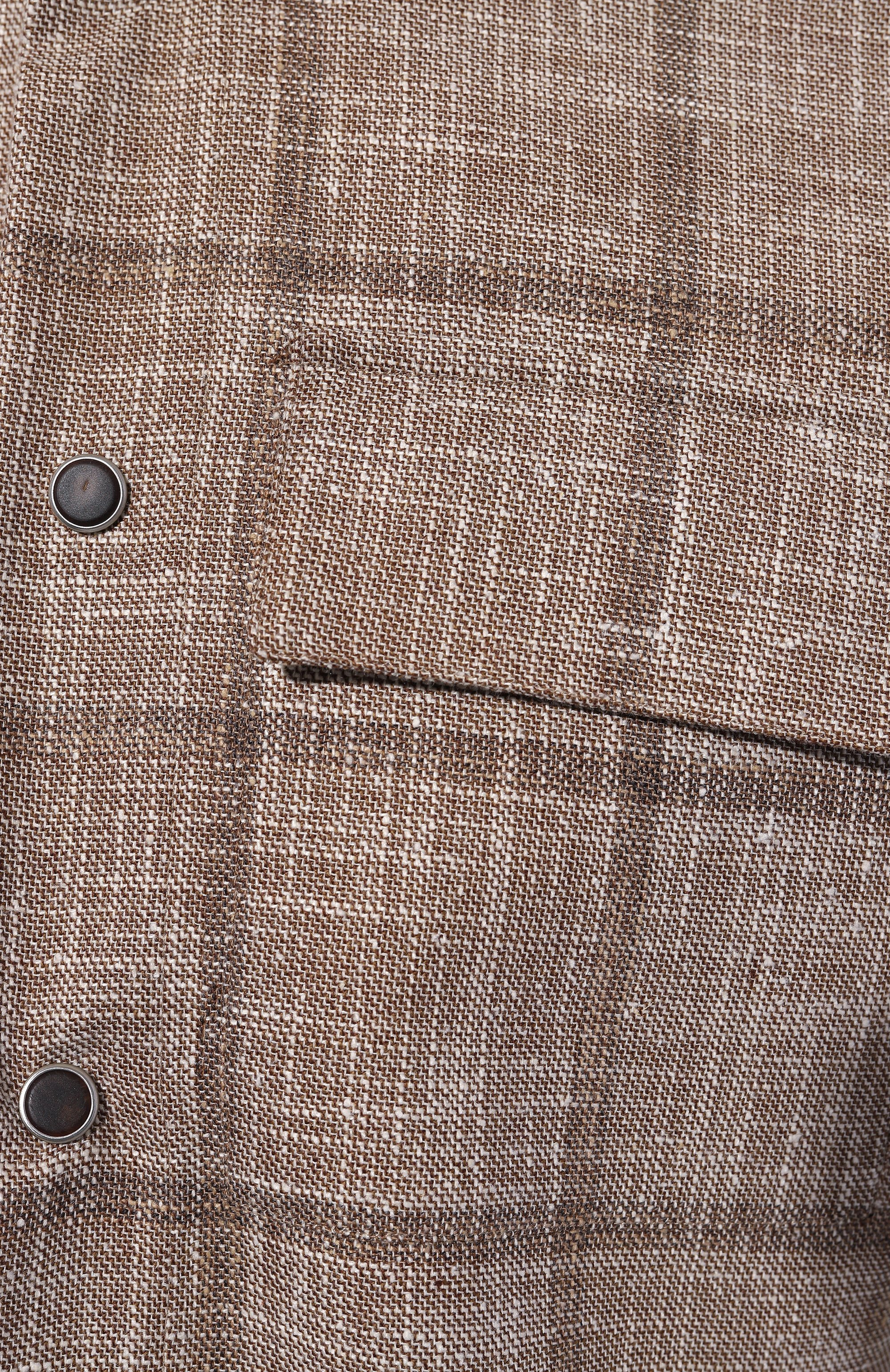 Рубашка из шерсти и шелка KITON, арт. UMCBUBAK0641C, фото 5