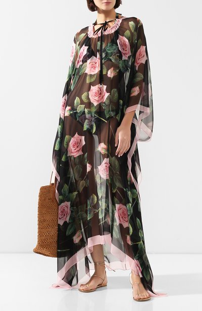 Шелковое п латье-туника DOLCE & GABBANA, арт. F6F1HT/GDU04, фото 2