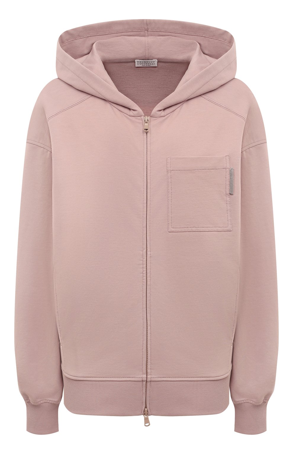 Хлопковая толстовка BRUNELLO CUCINELLI, арт. MH827BP426, фото 1