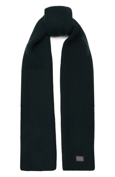 Мужской шарф из шерсти и кашемира DOLCE & GABBANA, арт. GXK64T/JEMQ5