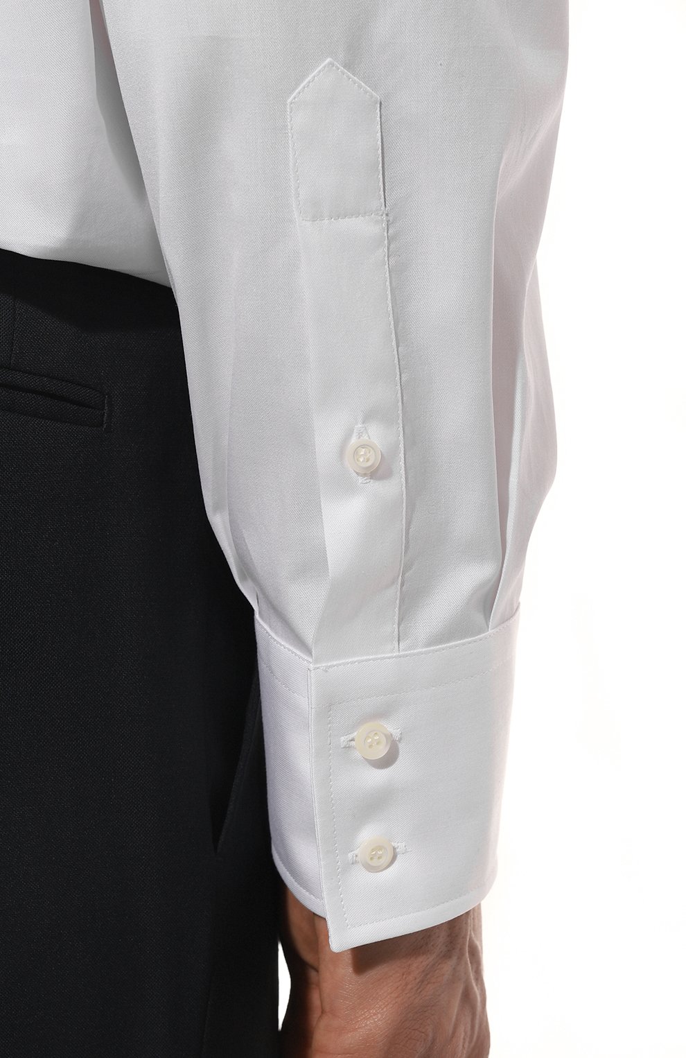 Хлопковая сорочка BRUNELLO CUCINELLI, арт. M0UC40028, фото 6