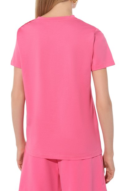 Хлопковая футболка BALMAIN, арт. BF1EF005/BB02, фото 4