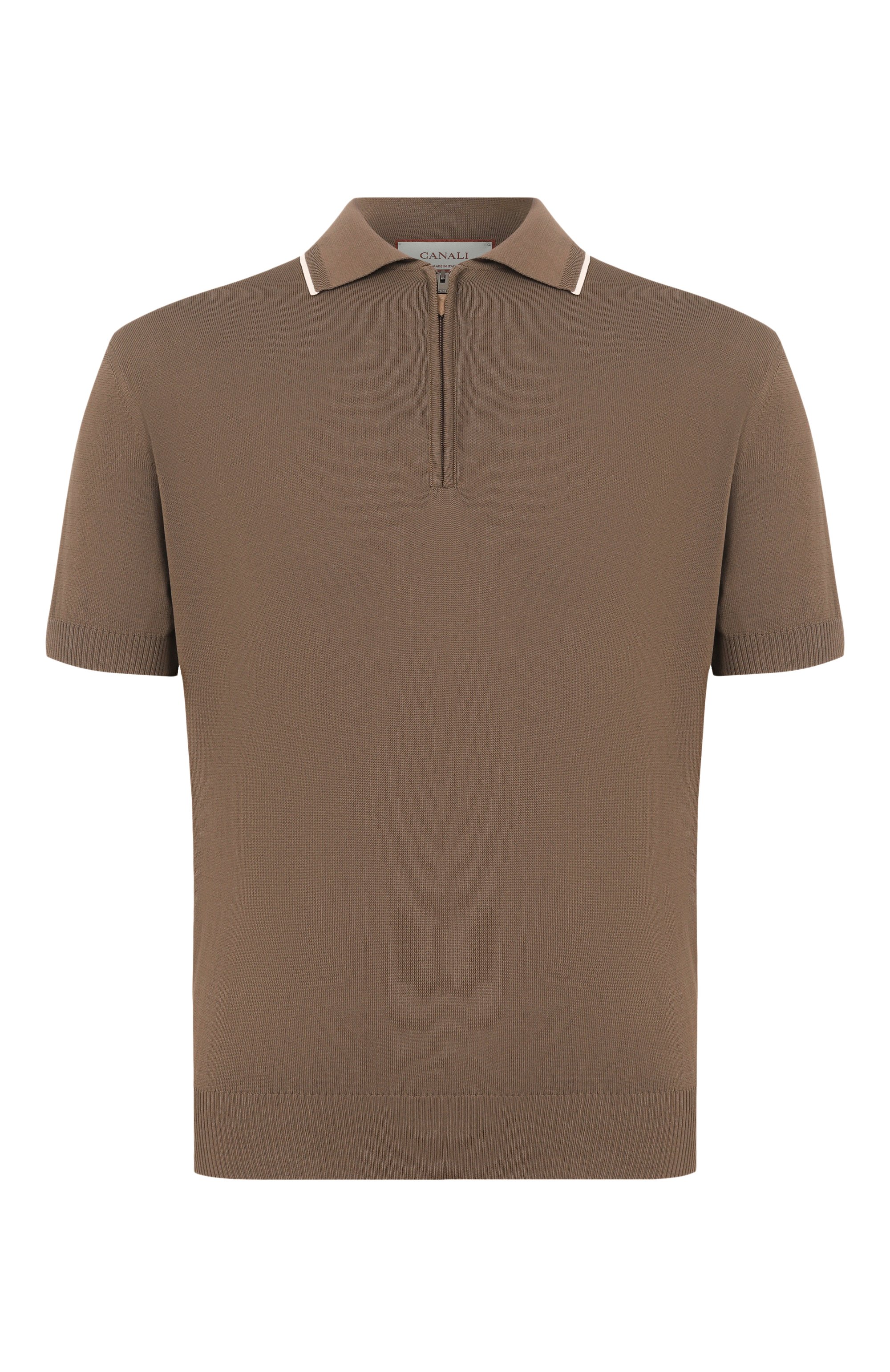 Хлопковое поло CANALI, арт. C1165/MK02460, фото 1