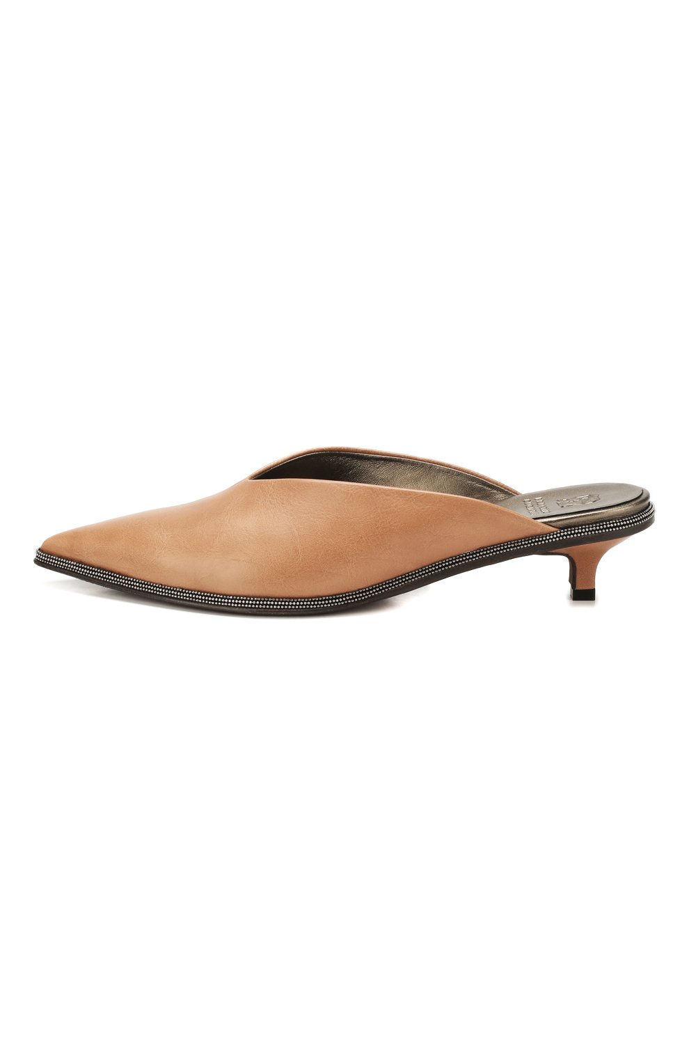 Кожаные мюли BRUNELLO CUCINELLI, арт. MZSLC1739, фото 3