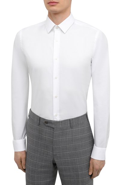 Хлопковая сорочка BOSS, арт. 50447265, фото 3