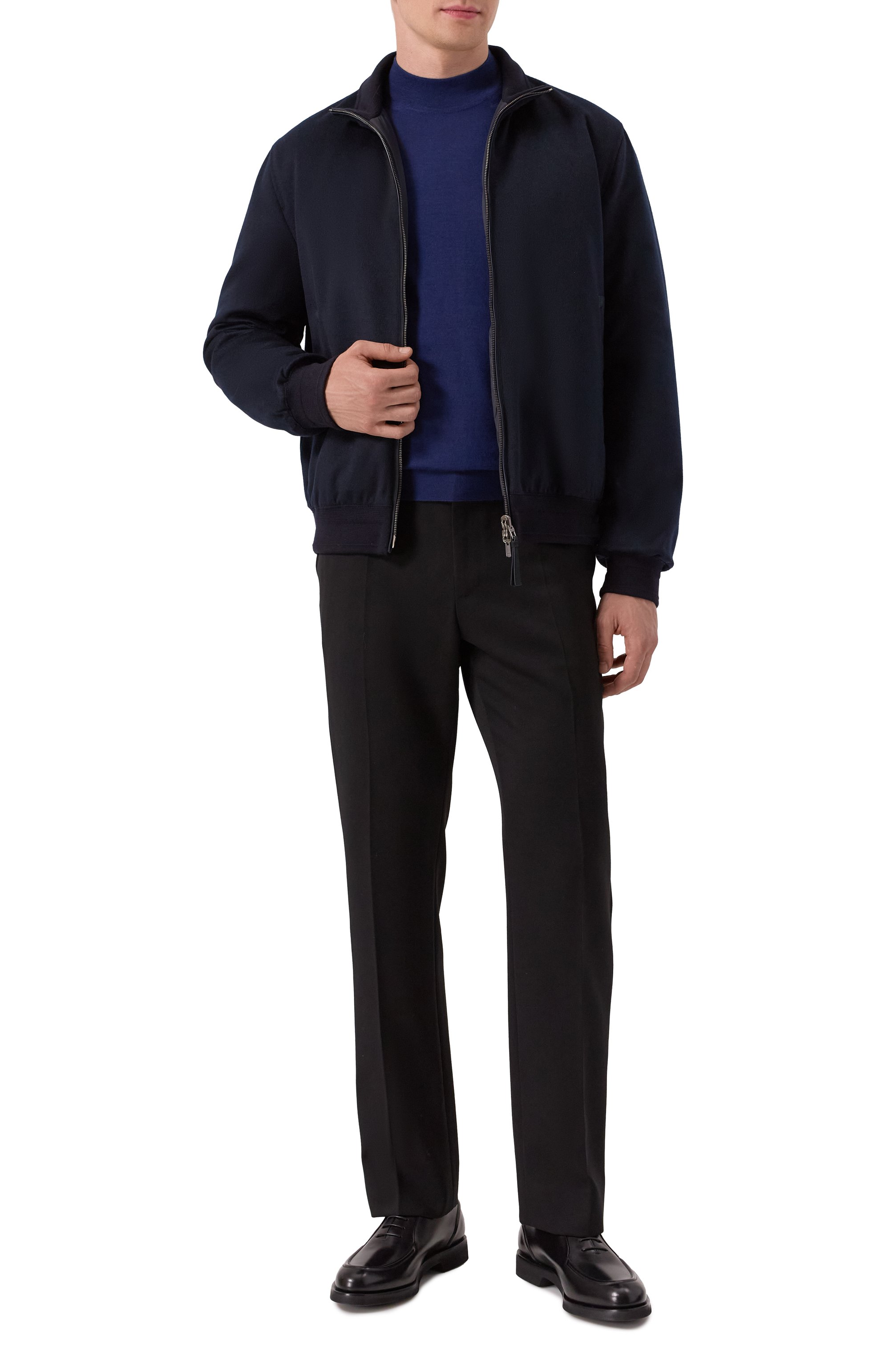 Водолазка из кашемира и шелка FEDELI, арт. MU007090, фото 2