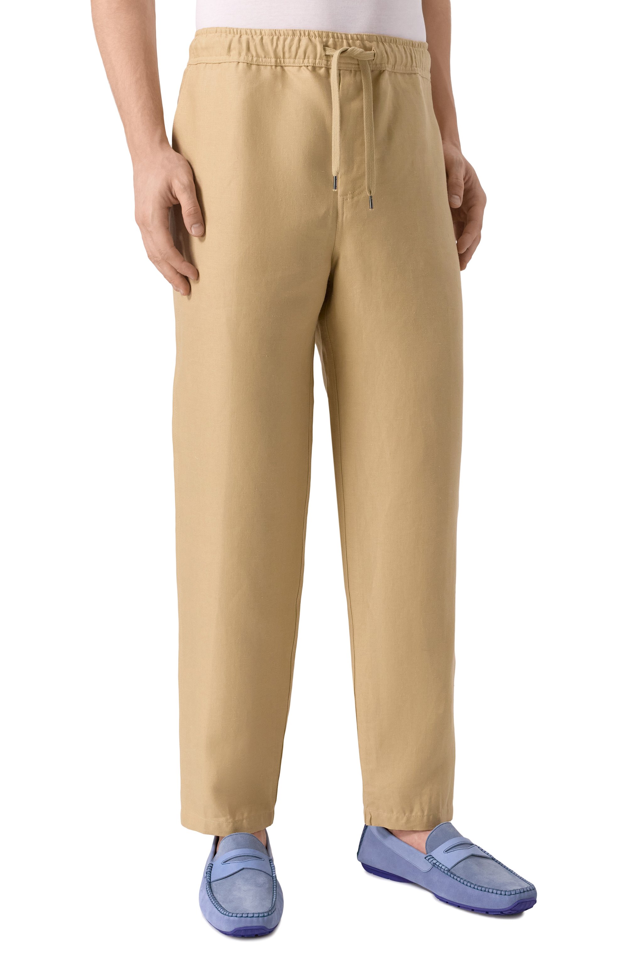 Льняные брюки DEREK ROSE, арт. 9800-SYDN001, фото 3