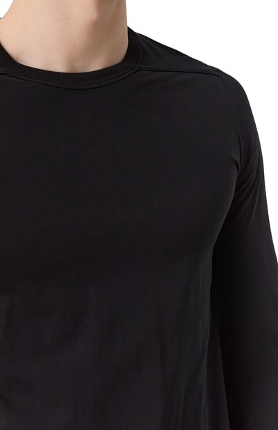 Хлопковый лонгслив RICK OWENS, арт. RU01E5266/JA, фото 5