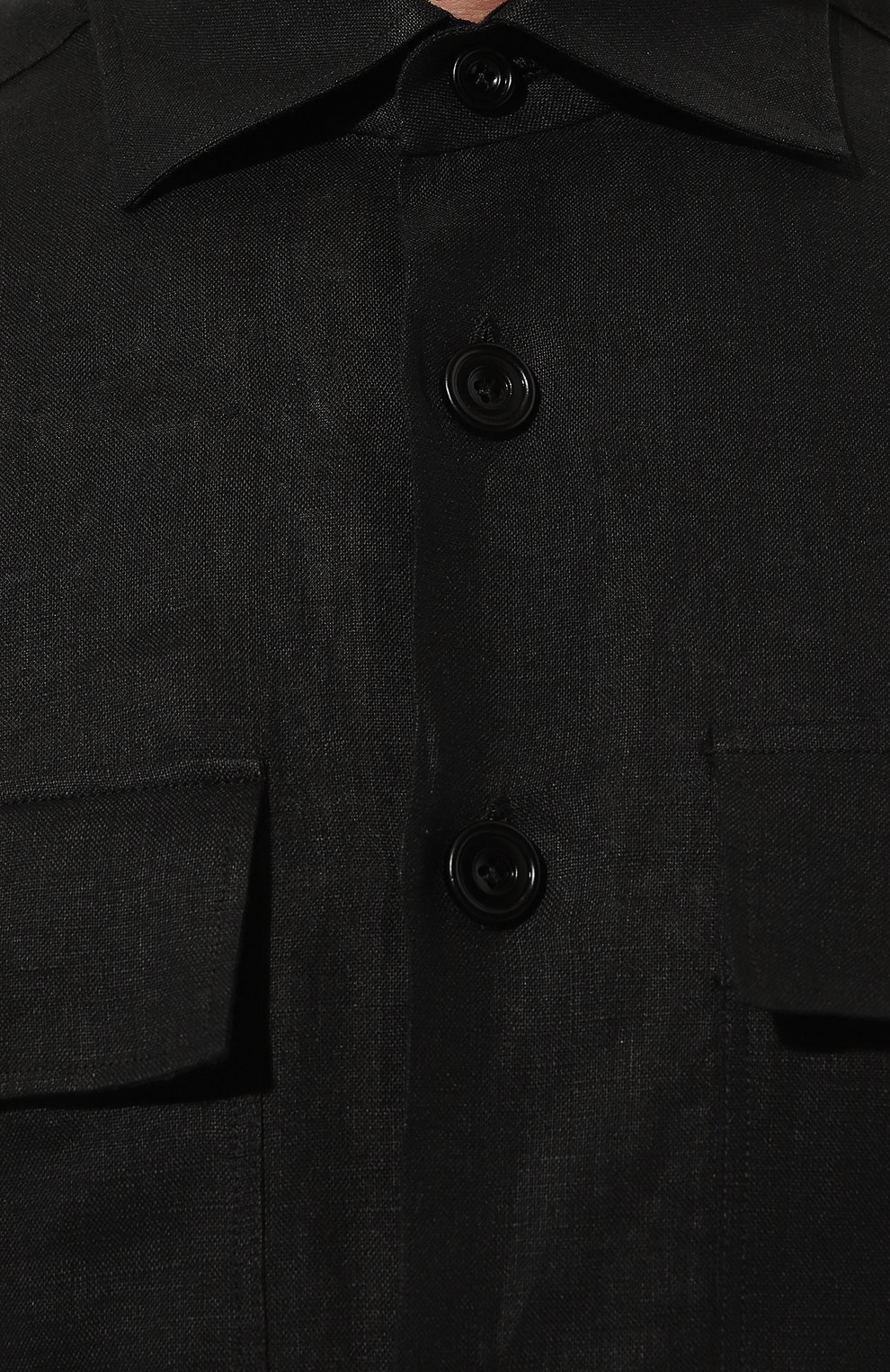 Льняная рубашка KITON, арт. UMC016H08838, фото 5