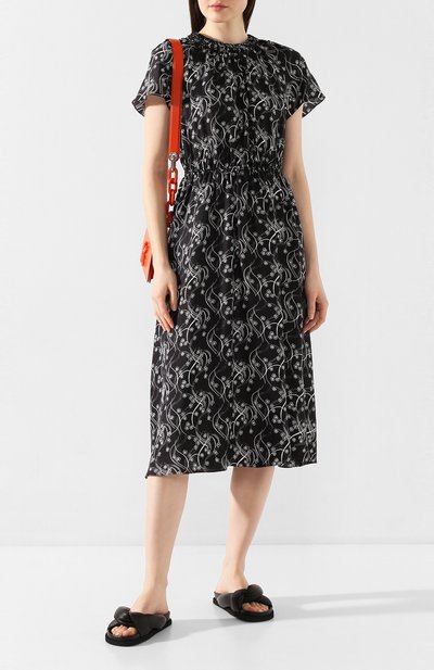 Плат ье из смеси вискозы и шелка KENZO, арт. FA52R0181521, фото 2