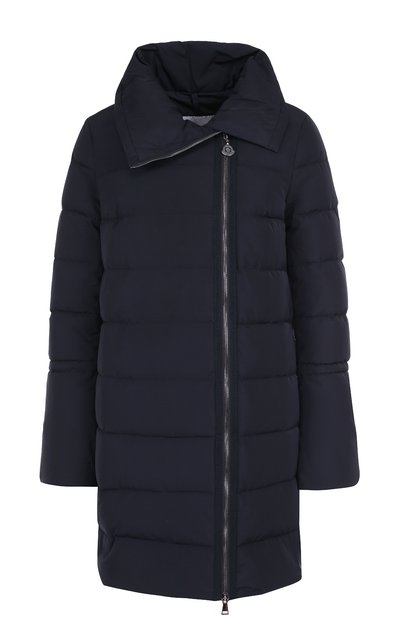 Женский стеганый пуховик с косой молнией MONCLER, арт. C2-093-49976-00-54543