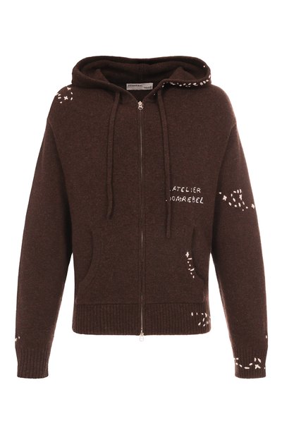 Мужской кардиган DOMREBEL, арт. M 0FFICE/KNIT H00DIE ZIP