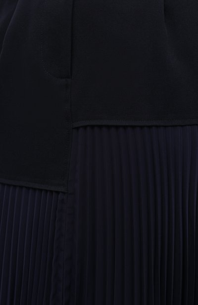 Шерстяная юбка JW ANDERSON темно-синего цвета по цене 89950 руб., арт. SK0064 PG0011, фото 5 Шерстяная юбка JW ANDERSON, арт. SK0064 PG0011, фото 5