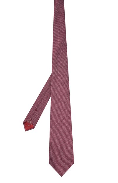 Шелковый галстук BRIONI бордового цвета по цене 26950 руб., арт. 062I00/P9439, фото 2 Шелковый галстук BRIONI, арт. 062I00/P9439, фото 2