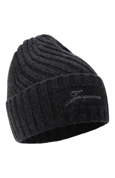 Женская шапка из кашемира и шерсти JACQUEMUS, арт. 25HACU00767/AK00287