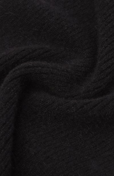 Шерстяной шарф RICK OWENS черного цвета по цене 63700 руб., арт. RU02F4479/KWP, фото 3 Шерстяной шарф RICK OWENS, арт. RU02F4479/KWP, фото 3