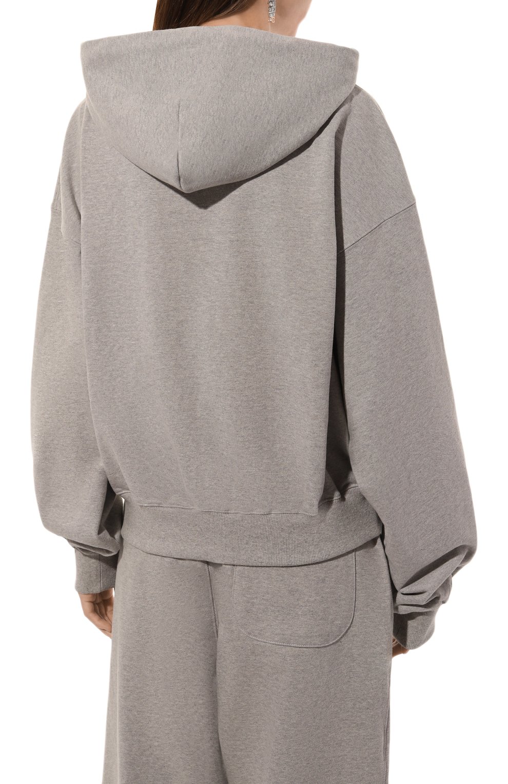 Хлопковая толстовка AECA WHITE, арт. FWCMFWBDTSZSO001C0, фото 4