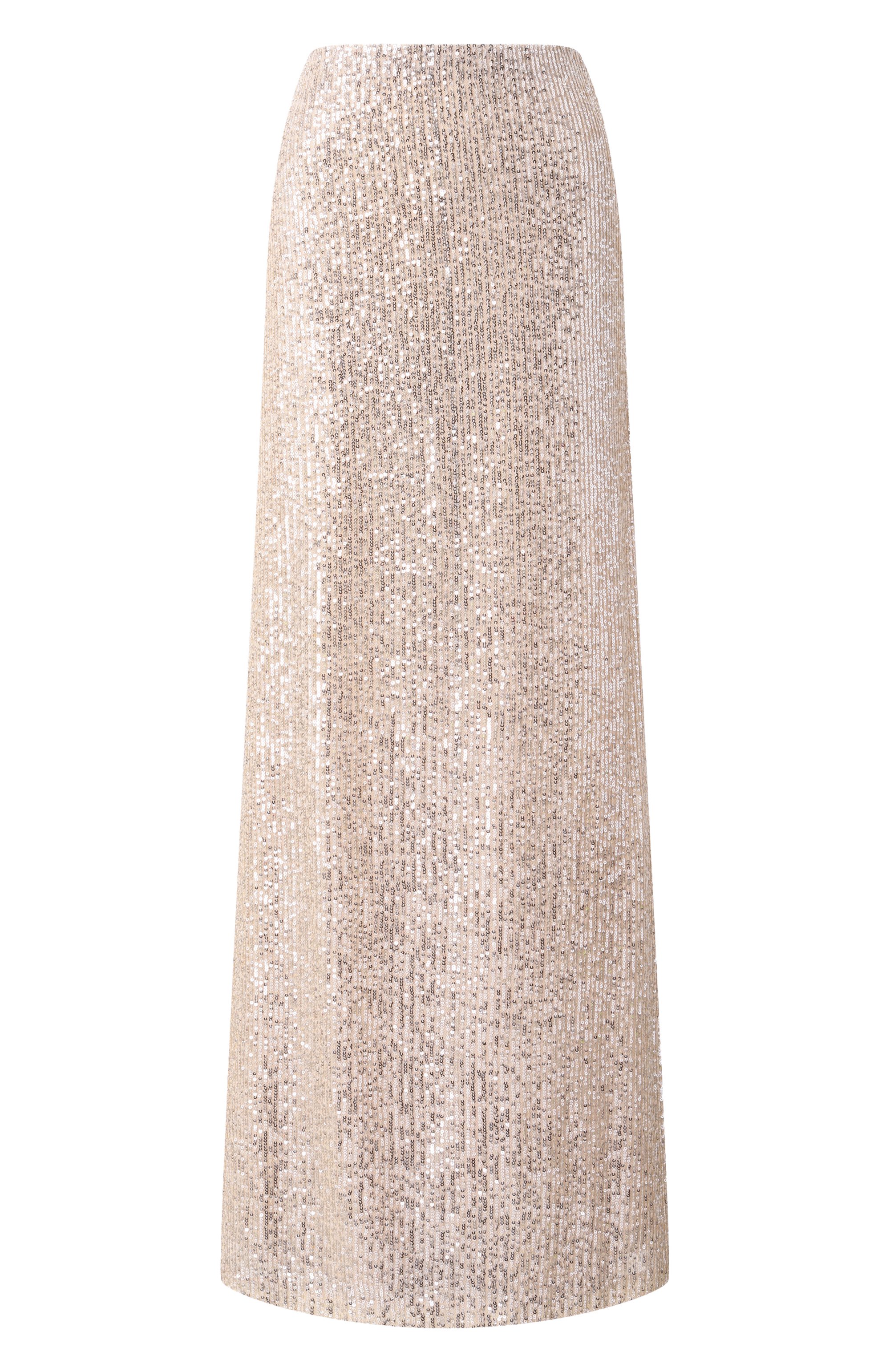 Юбка с отделкой пайетками CHAPURIN светло-бежевого цвета по цене 80000 руб., арт. SK/20187/28886-М, фото 1 Юбка с отделкой пайетками CHAPURIN, арт. SK/20187/28886-М, фото 1