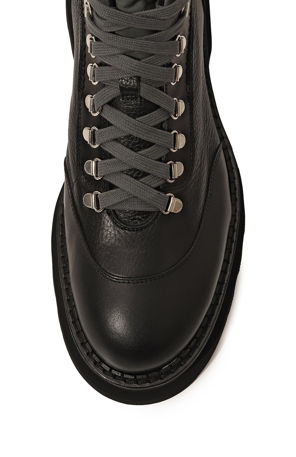 Кожаные хайкеры CAMERLENGO, арт. 16695/NER0, фото 6