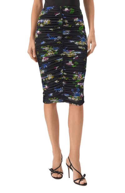 Юбка BLUMARINE черного цвета по цене 93050 руб., арт. 4G087A, фото 3 Юбка BLUMARINE, арт. 4G087A, фото 3