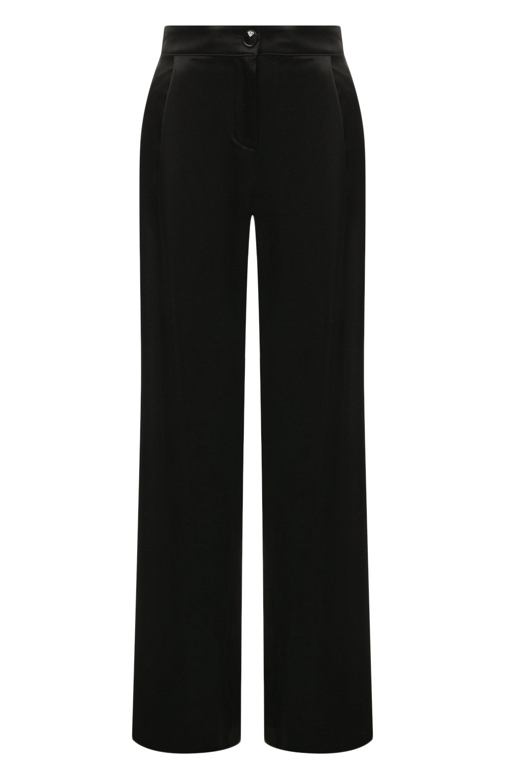 Брюки из вискозы PATRIZIA PEPE черного цвета по цене 28800 руб., арт. 8P0376_A2HU, фото 1 Брюки из вискозы PATRIZIA PEPE, арт. 8P0376_A2HU, фото 1