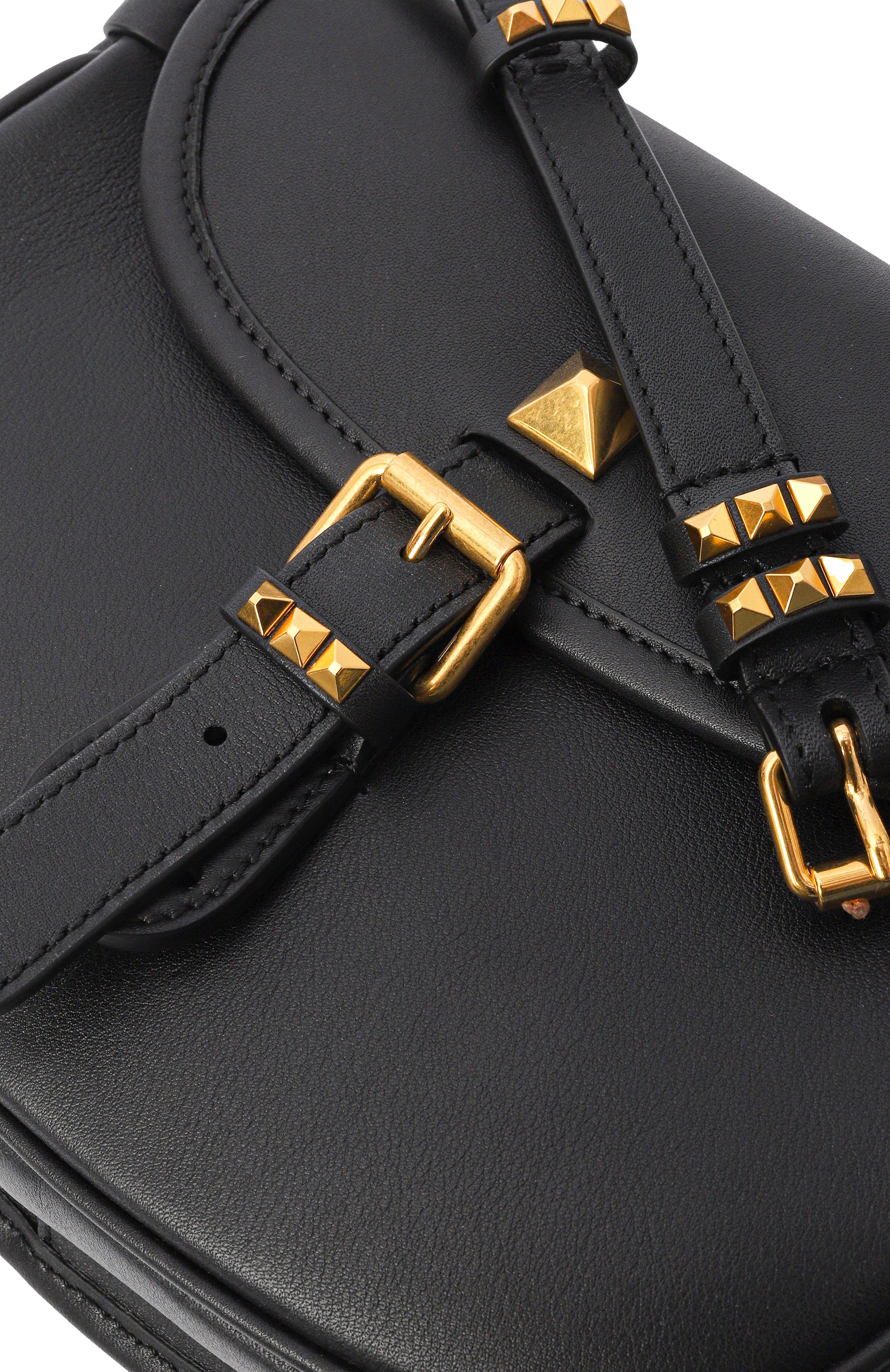 Сумка flaneuse small VALENTINO черного цвета по цене 329000 руб., арт. 8W2B0T08/FEF, фото 6 Сумка flaneuse small VALENTINO, арт. 8W2B0T08/FEF, фото 6