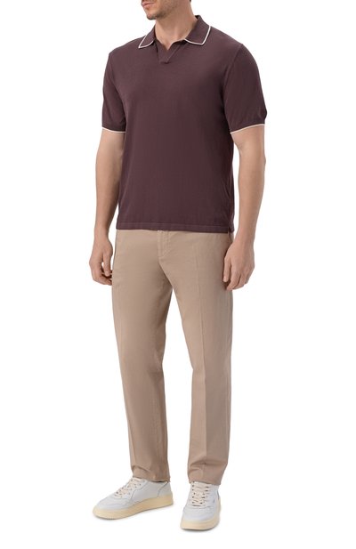 Хлопковое поло MC2 SAINT BARTH, арт. SL00014-00098L/SL0AN C0NTRAST C0TT0N, фото 2