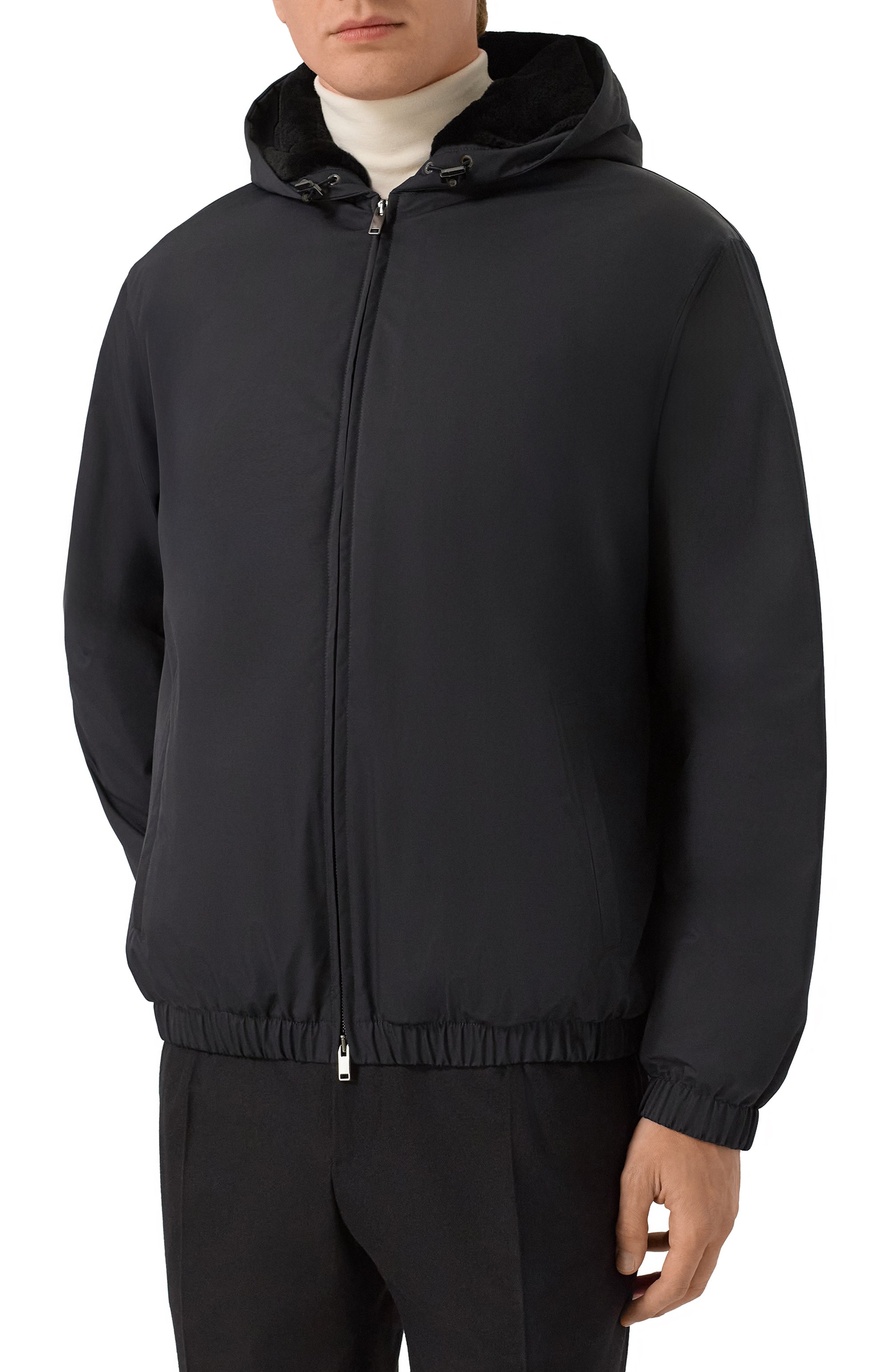 Пуховый бомбер с подкладкой из норки MVST, арт. FTECK-ME5635-4V/DRG1674, фото 3