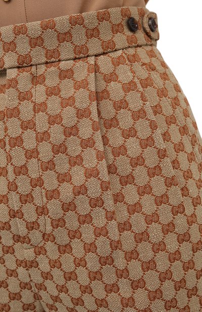 Шорты GUCCI бежевого цвета по цене 99950 руб., арт. 661565/Z8A0A, фото 5 Шорты GUCCI, арт. 661565/Z8A0A, фото 5