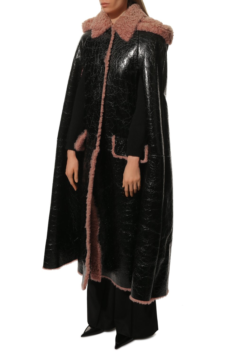 Кейп из овчины MIU MIU, арт. MPS658-L2Q-F0C0V, фото 3